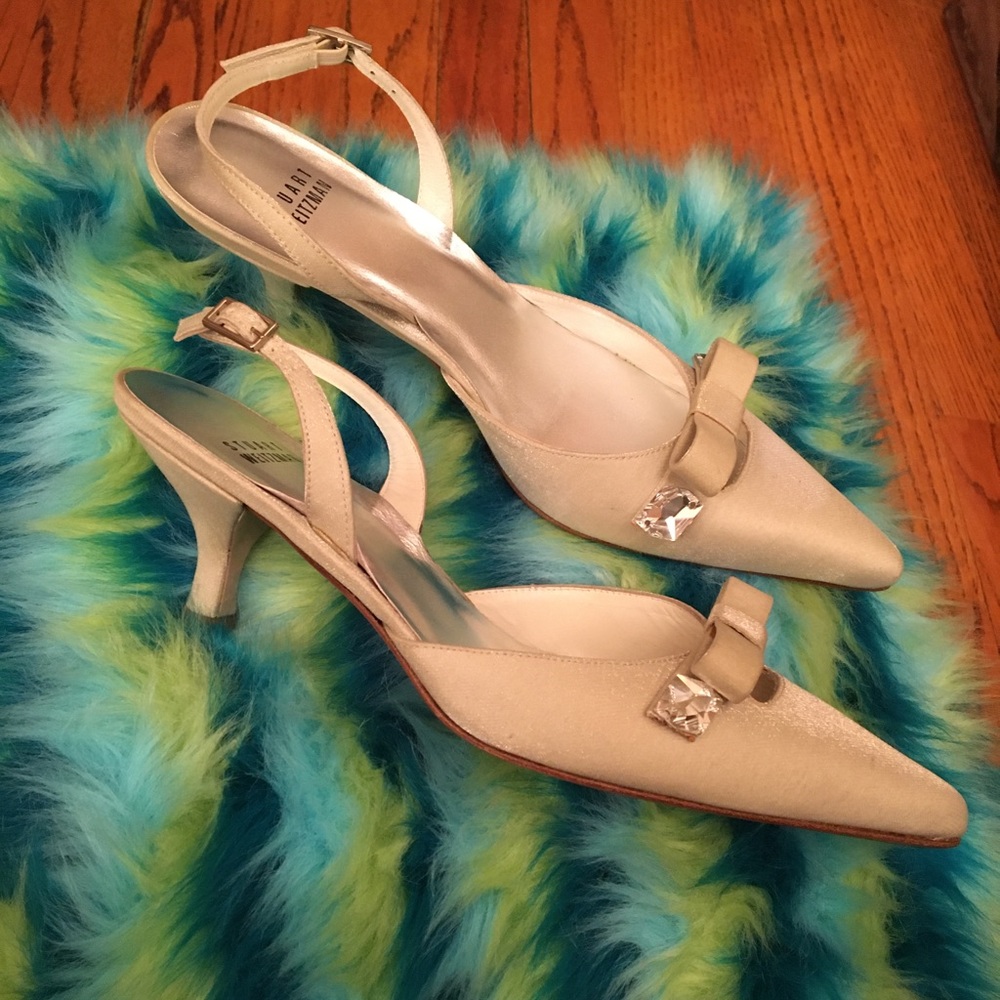 Stuart Weitzman EXTREMELY RARE BOWTENDER Jeweled